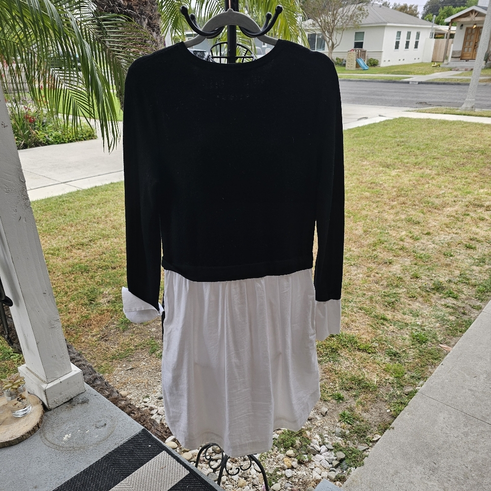 Sweater Shirt Dress